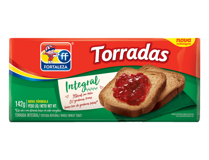 Fortaleza Whole Wheat Toast 142g