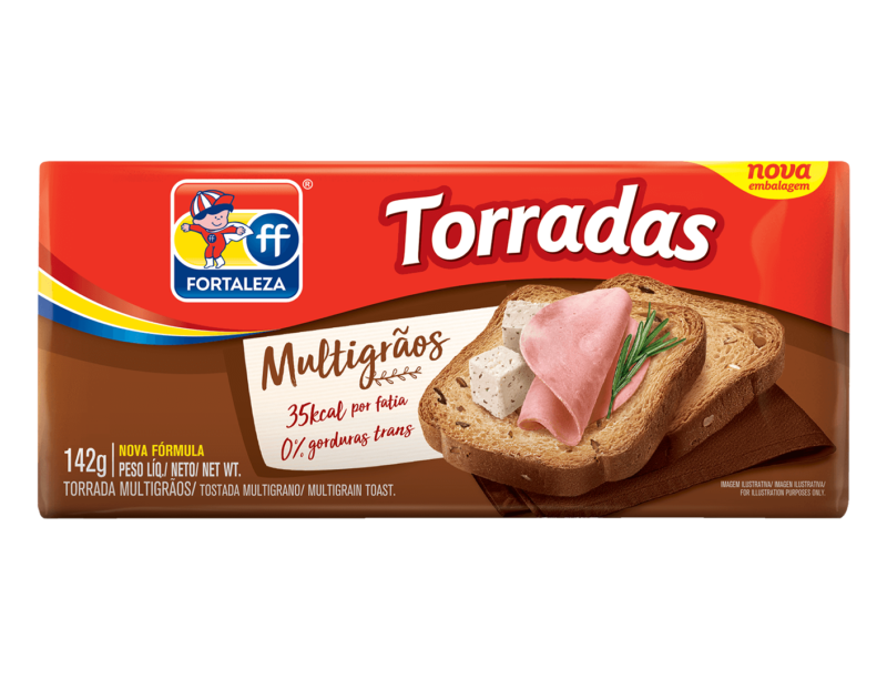 Fortaleza Toast Multigrain 142g