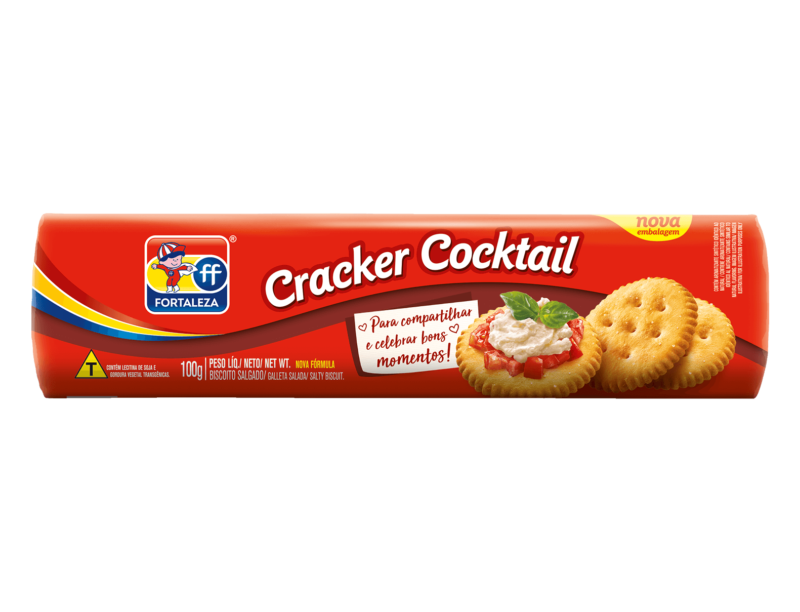Fortaleza Salty Biscuit Cracker Cocktail 100g