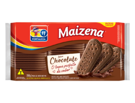 Biscoito Doce Maizena sabor Chocolate Fortaleza 350g