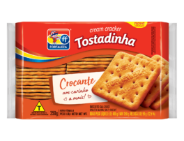 Fortaleza Salty Biscuit Cream Cracker Tostadinha 350g